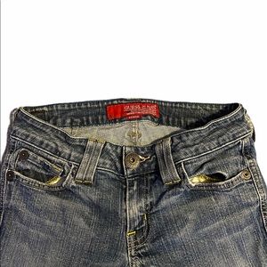 Skinny Wide-Bottom GUESS Jeans